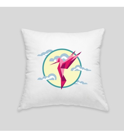 Hummingbird cushion