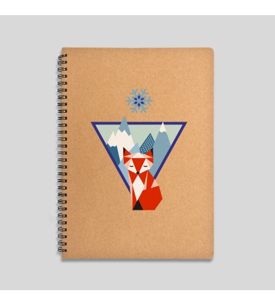 Mountain fox notebook